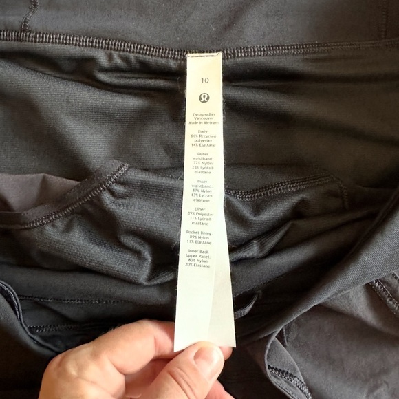 Lululemon Black Speed Up Short 2.5” Running - Picture 8 of 12